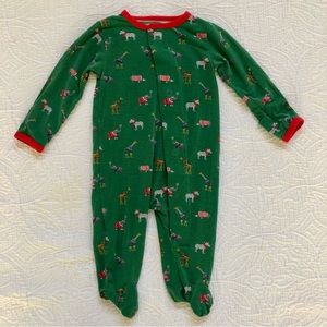 Magnetic Me Christmas footie 0-3 months